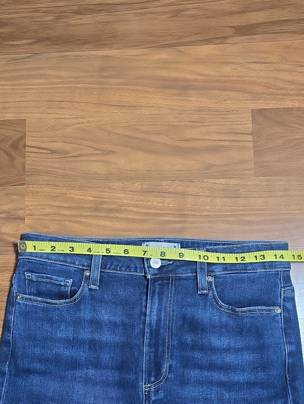 PAIGE Claudine Sleek Ankle Flare Jeans in Beach Break - Picture 10 of 13